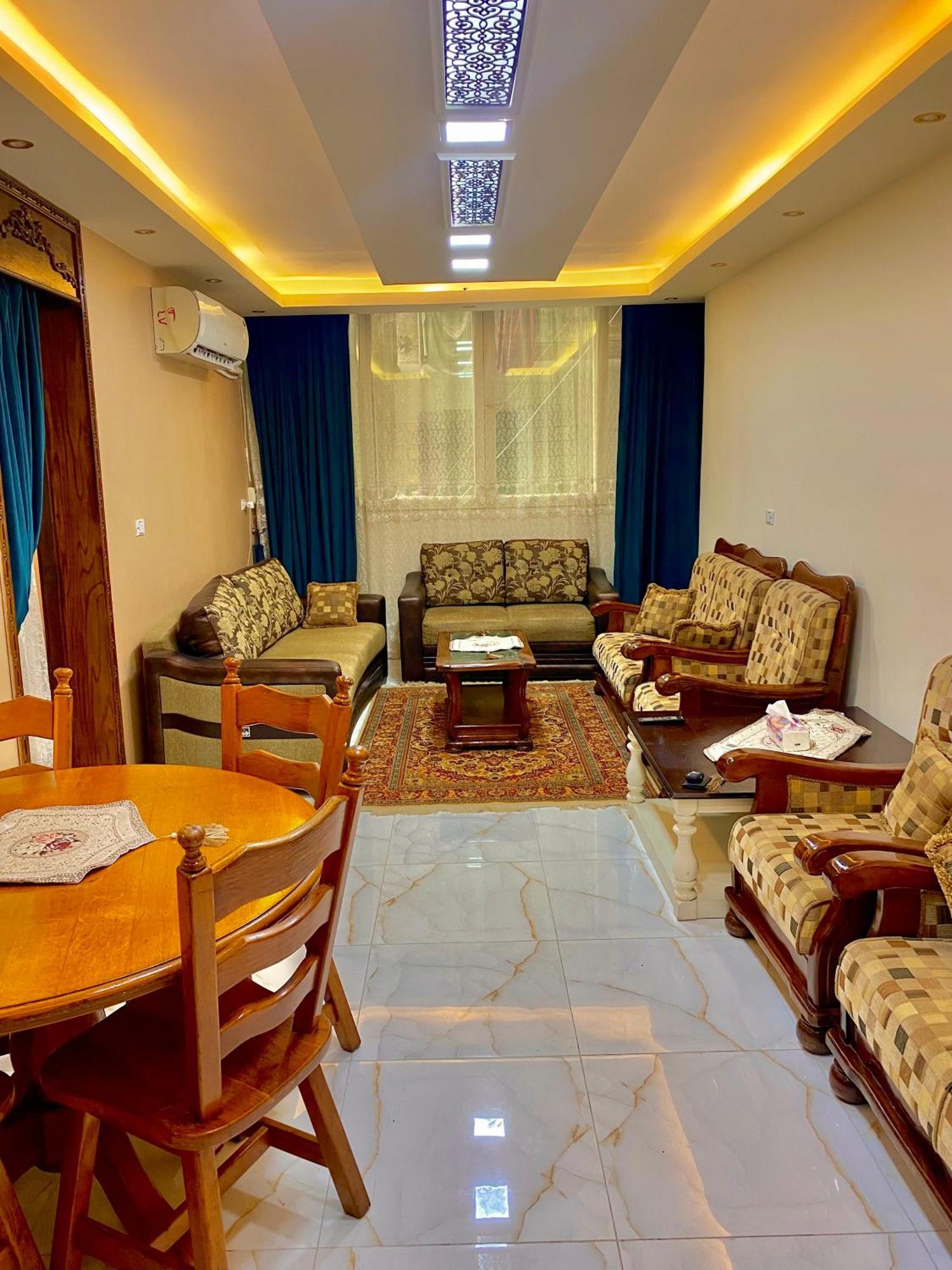 Comfort Sea View Serviced Apartment Near Montaza Palace And Easy Access To All Sites E Ac ,Wifi, Security 亚历山大港 外观 照片